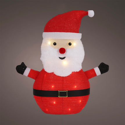 Koopman - LED Santa Popup Figur Batteriebetrieb Outdoor 68cm