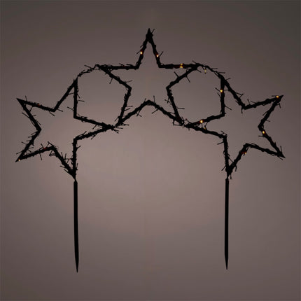 Luca Lighting - LED Garden D'Light Stecker Sterne 100x60cm 180 LED warmweiß