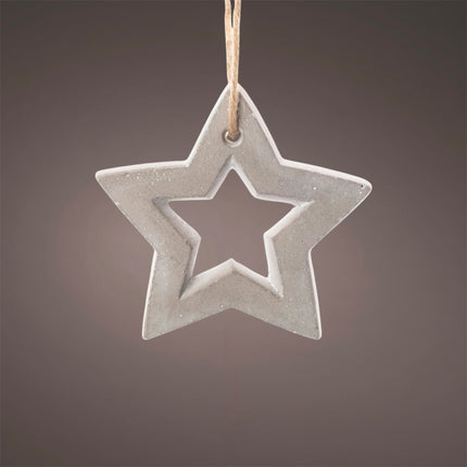 Dio only for you - Beton Anhänger "Stern" 11cm zum Hängen