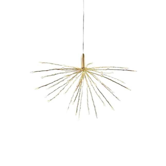 Florissima - LED Sputnik Gold mit Flash-Effekt 30cm 60 LED