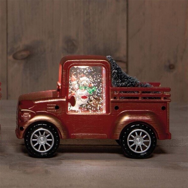 Anna's Collection - LED Wasserlaterne Auto Rot ver. Varianten Batteriebetrieb