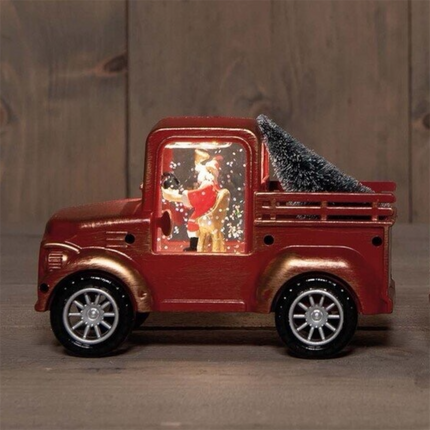 Anna's Collection - LED Wasserlaterne Auto Rot ver. Varianten Batteriebetrieb