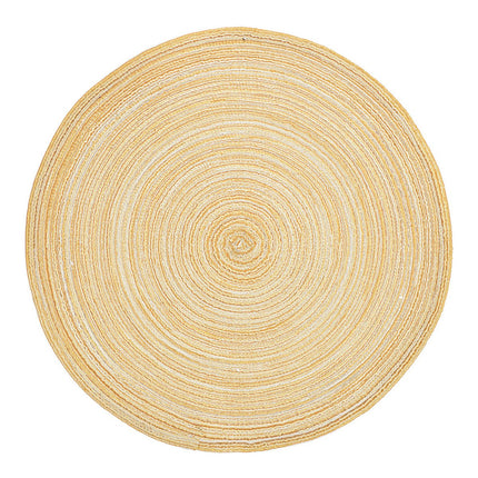 Tischset aus Kunststoff Cream Natur Ø38cm