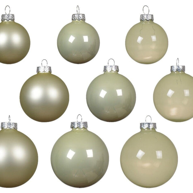 Decoris - Kugelset Mint-Mix 21 Stück 5-7cm