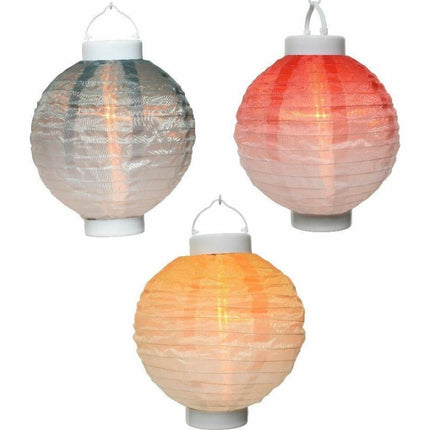 Lumineo - LED Solarlaterne mit Flammeneffekt 20 cm