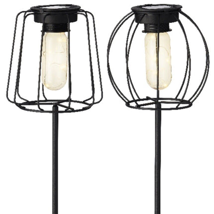 Lumineo - LED Gartenstecker Solar 49 cm