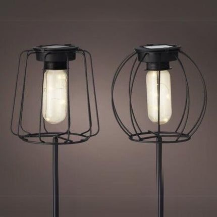 Lumineo - LED Gartenstecker Solar 49 cm